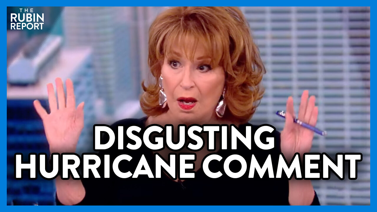 'The View's' Joy Behar Shamefully Exploits Hurricane Ian Damage | DM CLIPS | Rubin Report