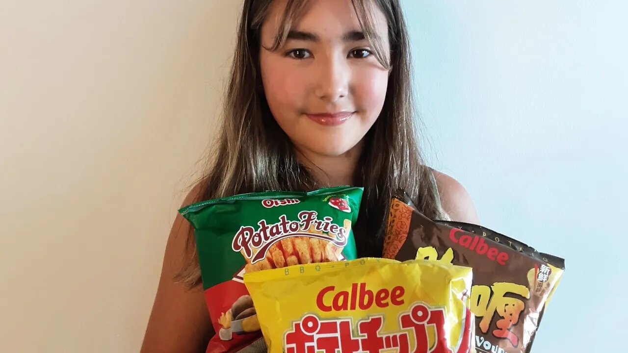 manger Monday (French vb = to eat)...Guest co-host K joins me for some Asian chips