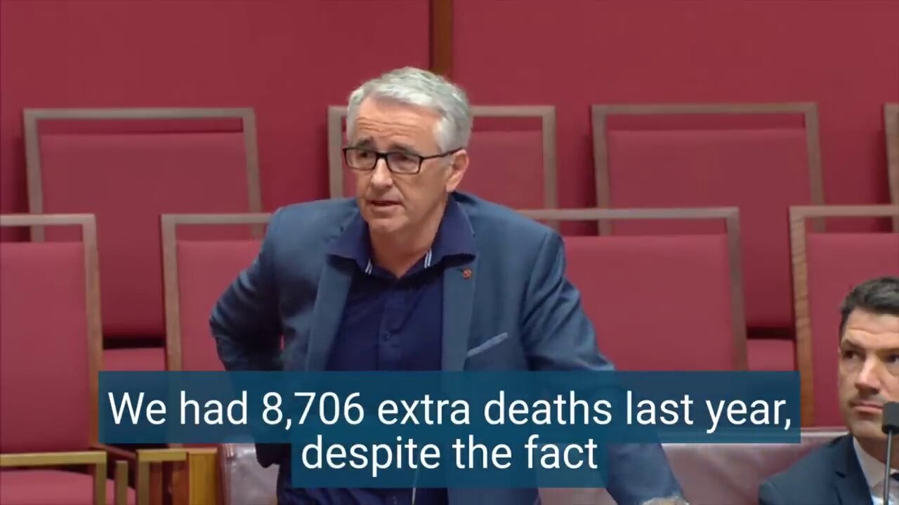 Extremely well informed Aussie senator Gerard Rennick minces no words on 'vaccine' lies, tyranny