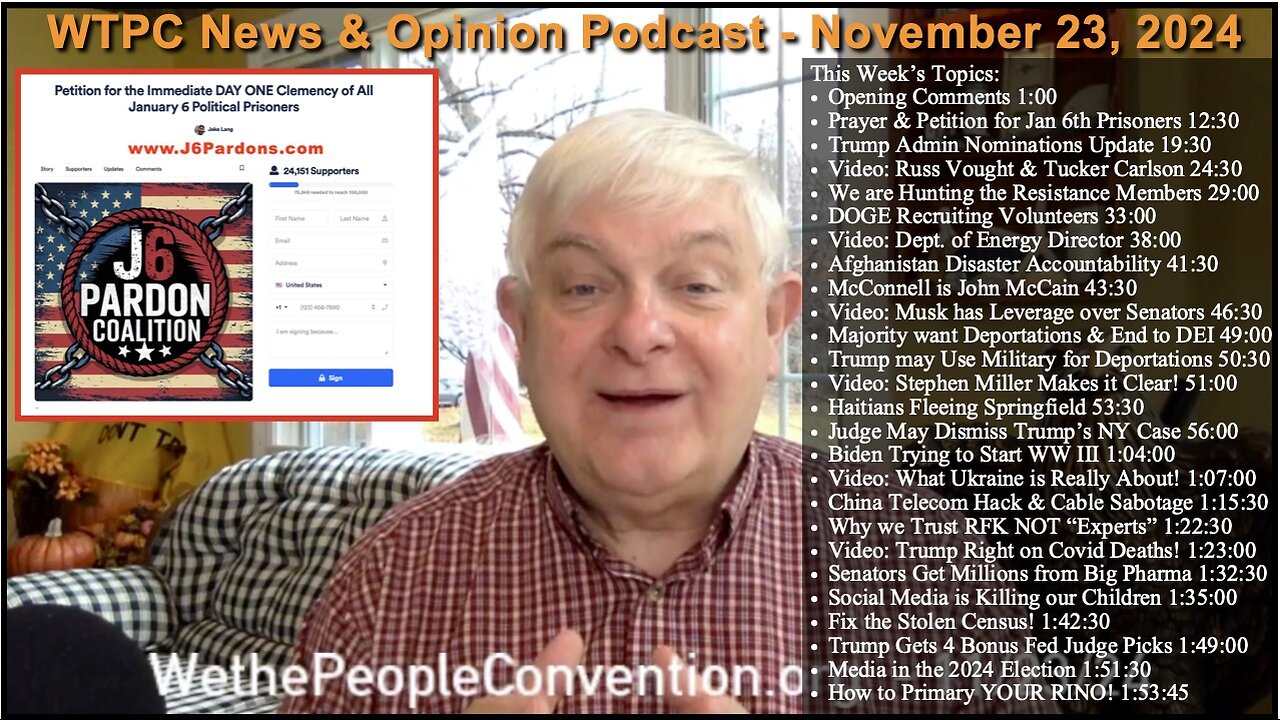 We the People Convention News & Opinion 11-23-24