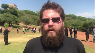 UPDATE 1: Farmers in South Africa are not safe, says BlackMonday protesters in Pretoria (FVP)