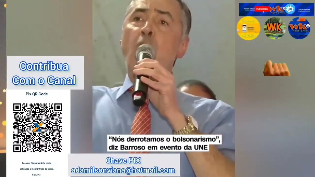 URGENTE! Novas imagens do discurso de Barroso na UNE são divulgadas - Discurso Político e Militante