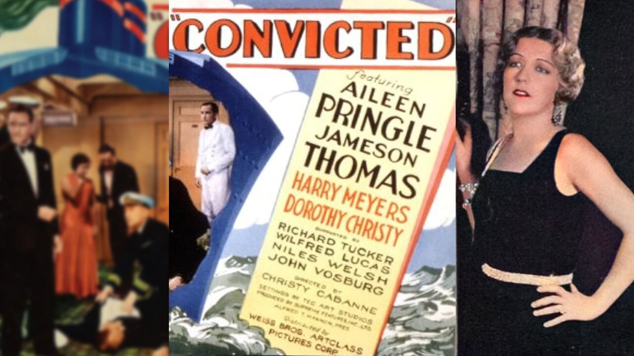 CONVICTED (1931) Aileen Pringle, Jameson Thomas & Dorothy Christy | Crime, Mystery | B&W