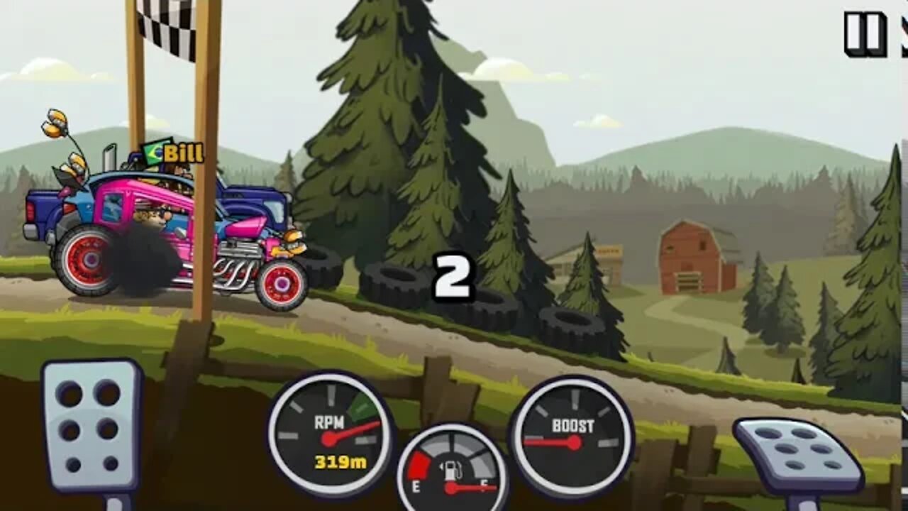 #hillclimbracing2 C O P A A E R E A Grandes saltos