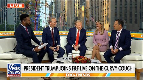 Trump Appears On Fox & Friends - Full Clip