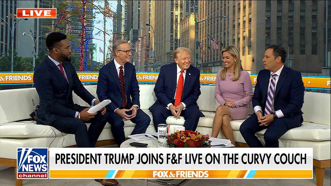 Trump Appears On Fox & Friends - Full Clip