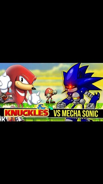 Historia SECRETA do KNUCKLES no SONIC 3 | Knuckles vs Mecha Sonic #shorts