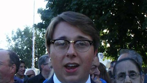 Two young men at the Romney Ryan St Anselm 2 007