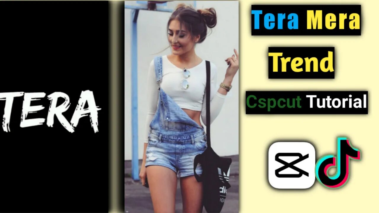 Tera Mera, Mera Tera New Trending Video Capcut Edit | Tiktok New Trend Video Tutorial