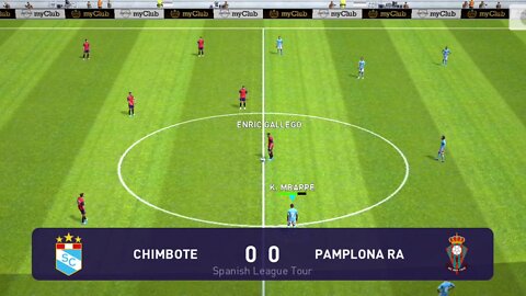 PES 2021: CHIMBOTE vS PAMPLONA RA | Entretenimiento Digital 3.0