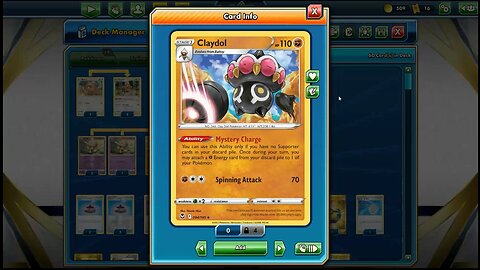 Pokemon TCG Online Stonjourner Claydol Deck!!