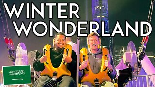 Visiting Riyadh Season's WINTER WONDERLAND! Saudi Arabia Vlog ونتروندرلاند الرياض