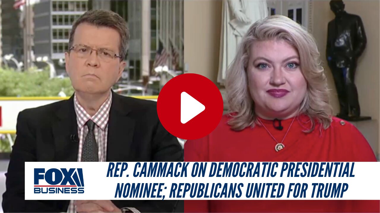 Rep. Cammack On Democratic Presidential Nominee; Republicans United For Trump