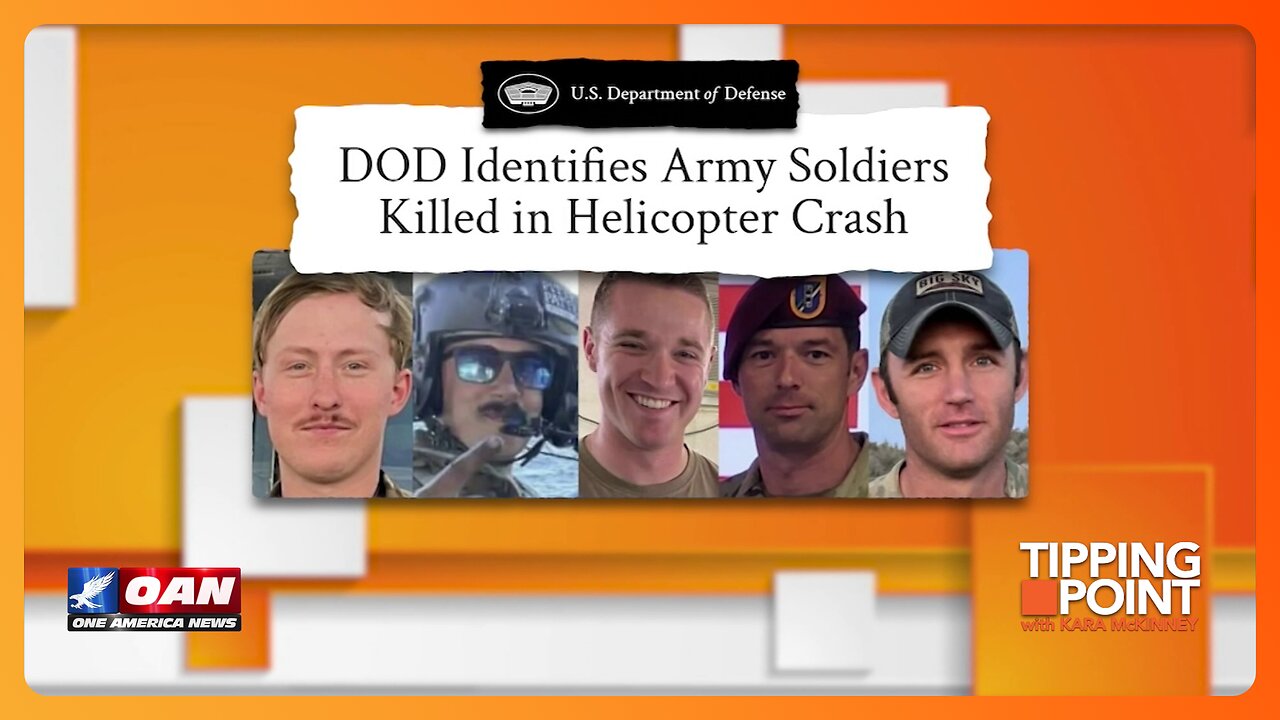 Five Army Special Operation Soldiers Killed in Helicopter Crash | TIPPING POINT 🟧