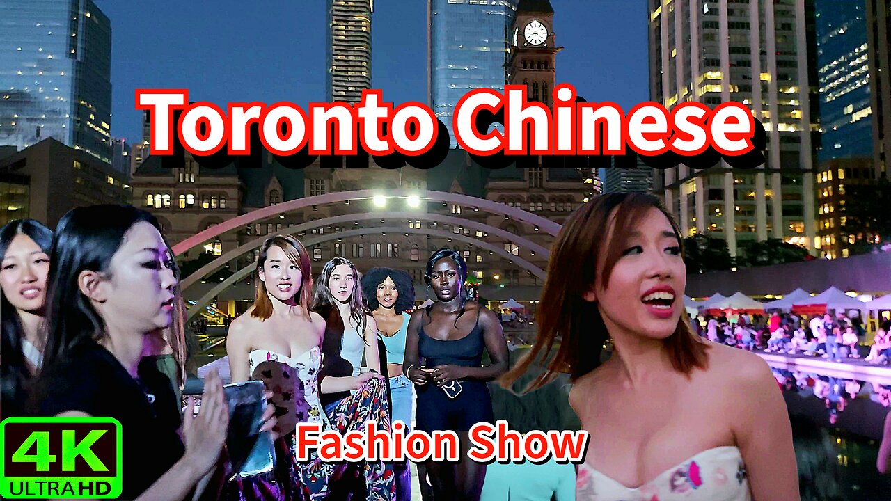 【4K】Fashion Show Chinese Toronto Canada 🇨🇦