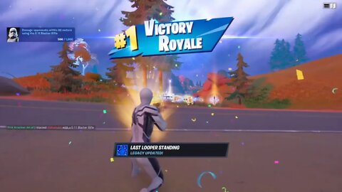 Fortnite solo VICTORY ROYALE with STAR WARS BLASTER