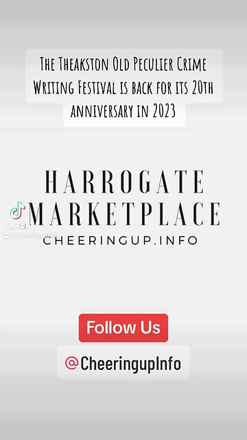 The Theakston Old Peculier Crime Writing Festival is back for its 20th anniversary in 2023
