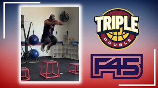 F45 TRAINING VLOG: TRIPLE DOUBLE WORKOUT | Cardio