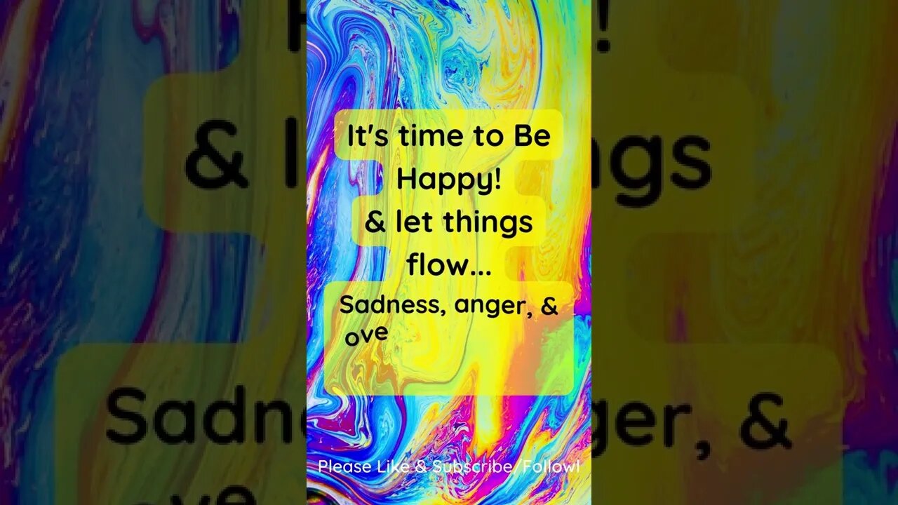 Let Things Flow
