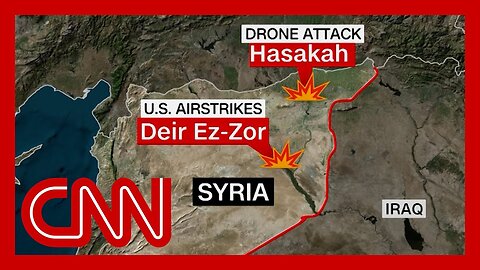 Breaking News US launches retaliatory airstrike after deadly drone attack in Syria