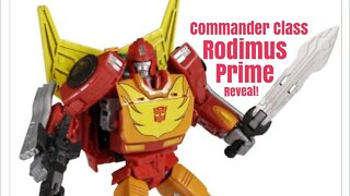 New WFC Kingdom Commander Class RODIMUS PRIME Reveal! #shorts