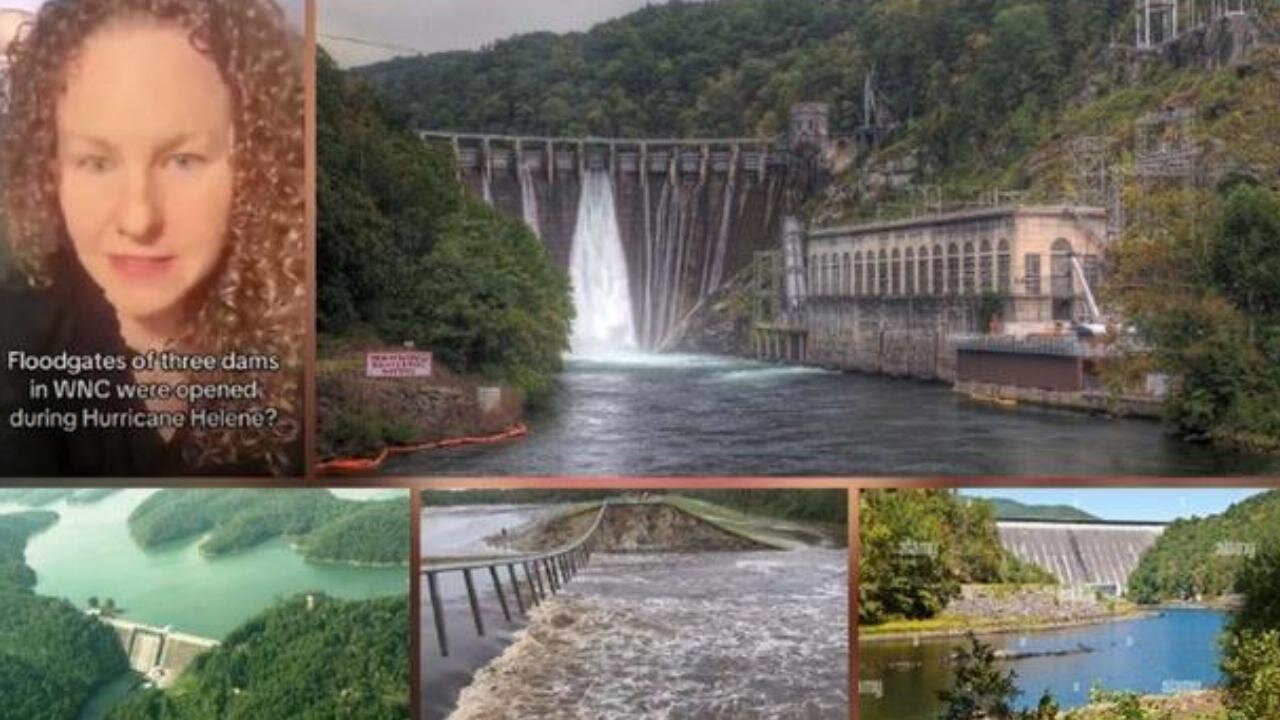 BODIES FOUND IN TREES!!! Floodgates of 3 DAMS AT NORTH FORK RIVER WERE OPENED During Hurricane, Helene! MEDIA SILENT! (10/24/24)