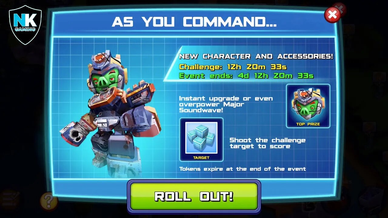 Angry Birds Transformers 2.0 - As You Command... - Day 2 - Featuring Major Prowl