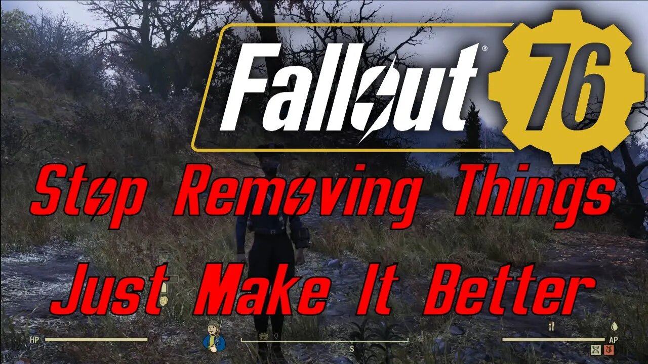 Fallout 76 Legacy Weapons Has Always Been A PvP Issue Just Get Rid Of AOE Effect. Problem Solved