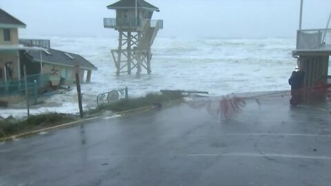 Tropical Storm Nicole knocks out power to thousands