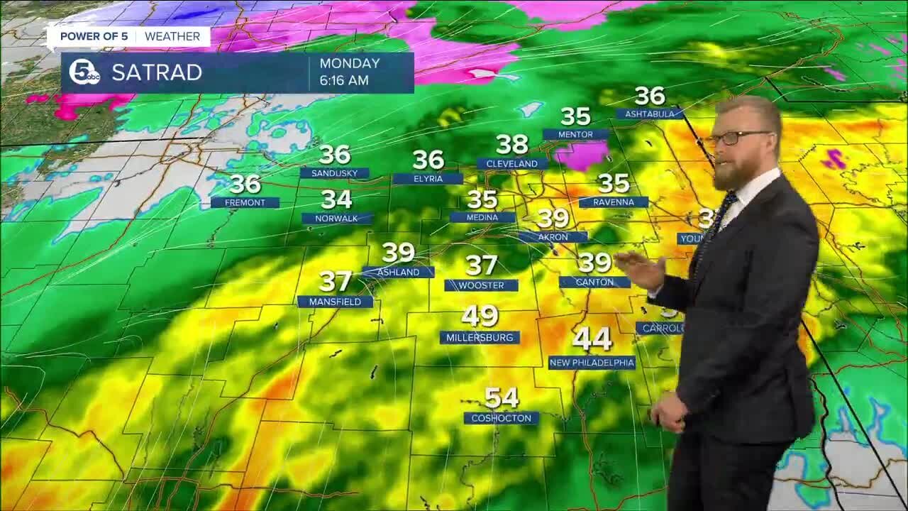 More rain on the way early Monday morning