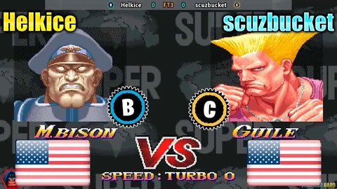 Super Street Fighter II Turbo: New Legacy (Helkice Vs. scuzbucket) [U.S.A. Vs. U.S.A.]