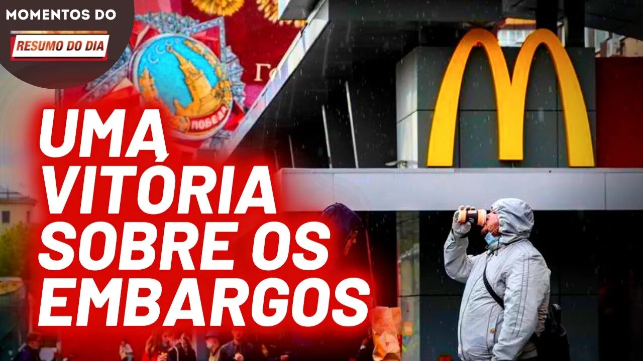 Renault e Mc'Donalds são nacionalizadas contra os embargos na Rússia | Momentos