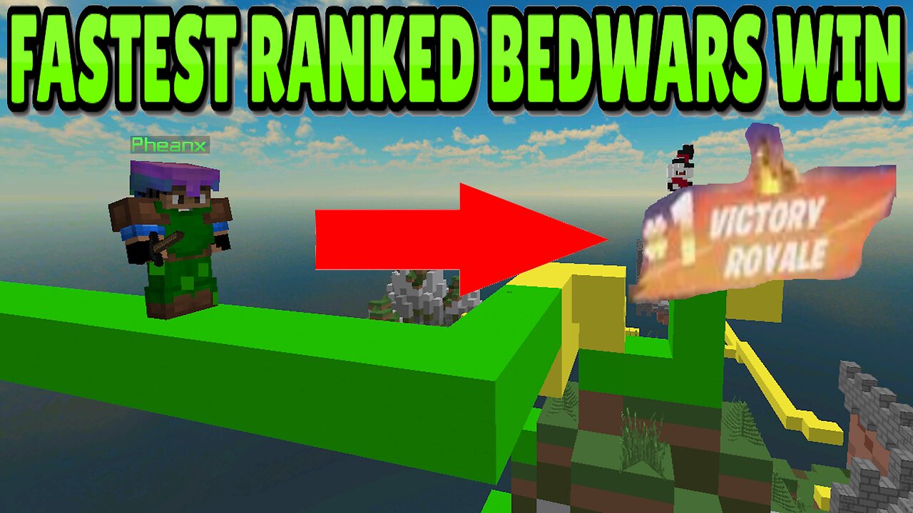 I Tried Ranked Bedwars for the First Time (Ranked Bedwars Ep.1) (Pheanx Ep.5)