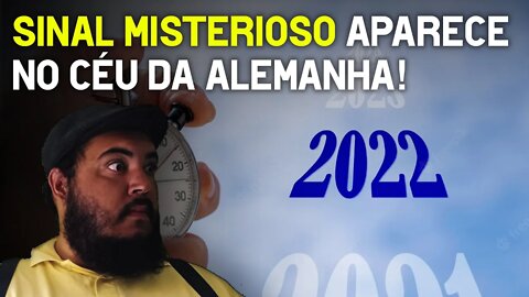 Sinal misterioso aparece no céu da Alemanha