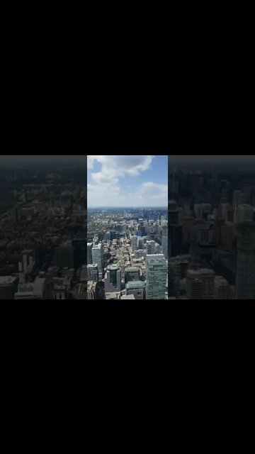 View of Toronto from the CN Tower