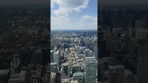 View of Toronto from the CN Tower