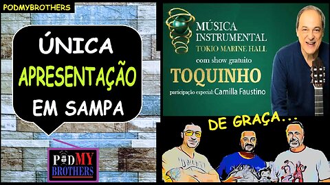 TOQUINHO E ORQUESTRA APRESENTAM SHOW GRATUITO EM SÃO PAULO