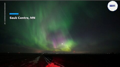 Mesmerizing northern lights color the sky above Minnesota |