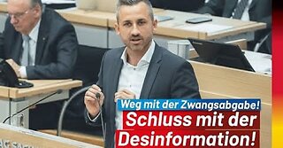 AfD Ulrich Siegmund: Weg mit der Zwangsabgabe - Schluss mit den Märchen