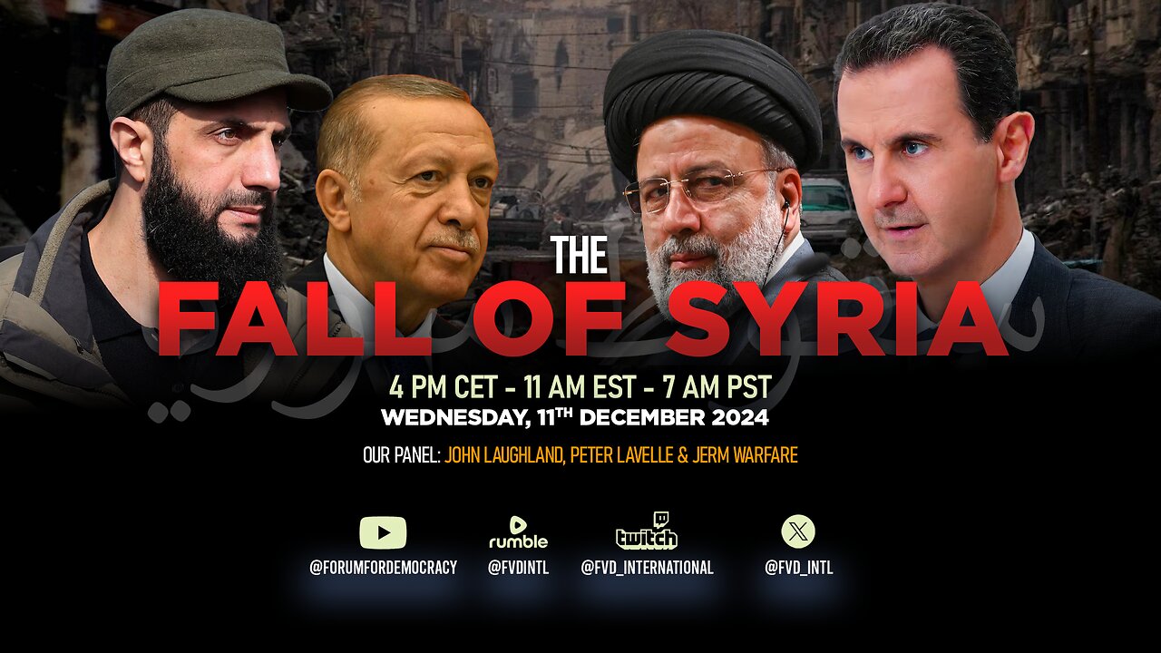 The Forum & Friends: The Fall of Syria with Vanessa Beeley and Mark Sleboda