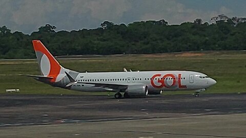 Boeing 737 MAX 8 PR-XMN pousa em Manaus vindo de Brasília