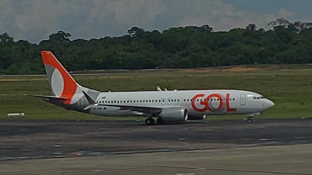 Boeing 737 MAX 8 PR-XMN pousa em Manaus vindo de Brasília