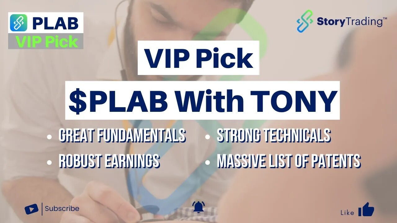 VIP Pick $PLAB with Tony | StoryTrading