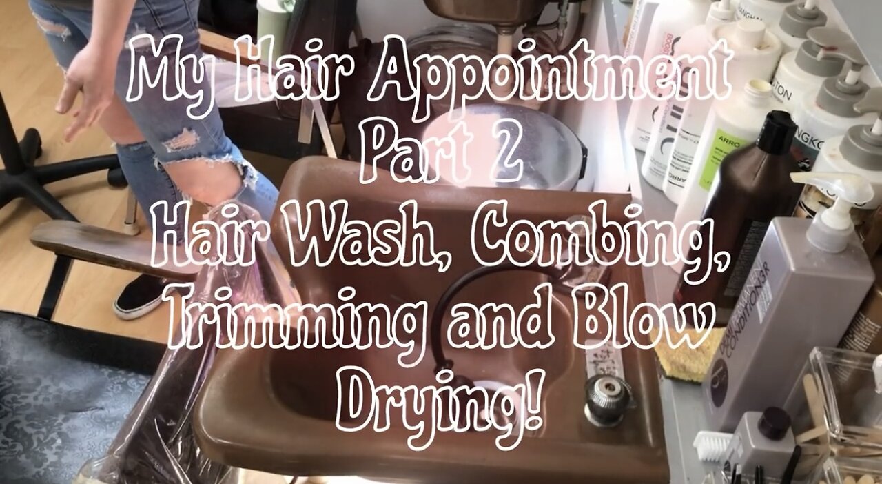 ASMR Hair Appointment Part 2!