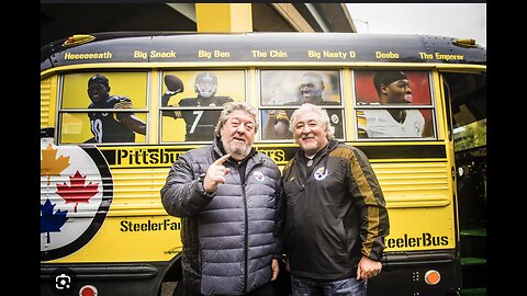 LIVE from Pittsburg STEELERS Blitzburgh Bus Tailgate Party