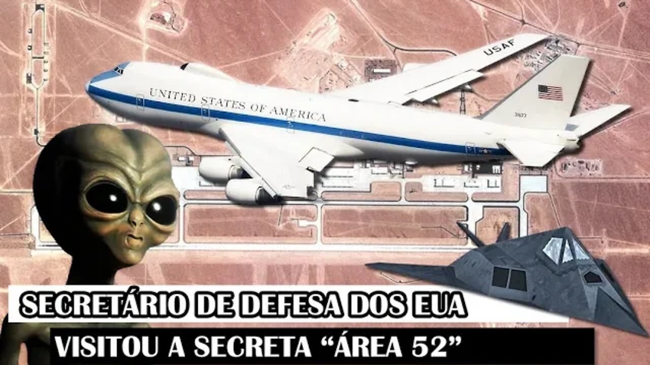 Secretário De Defesa Dos EUA Visitou A Secreta “Área 52”