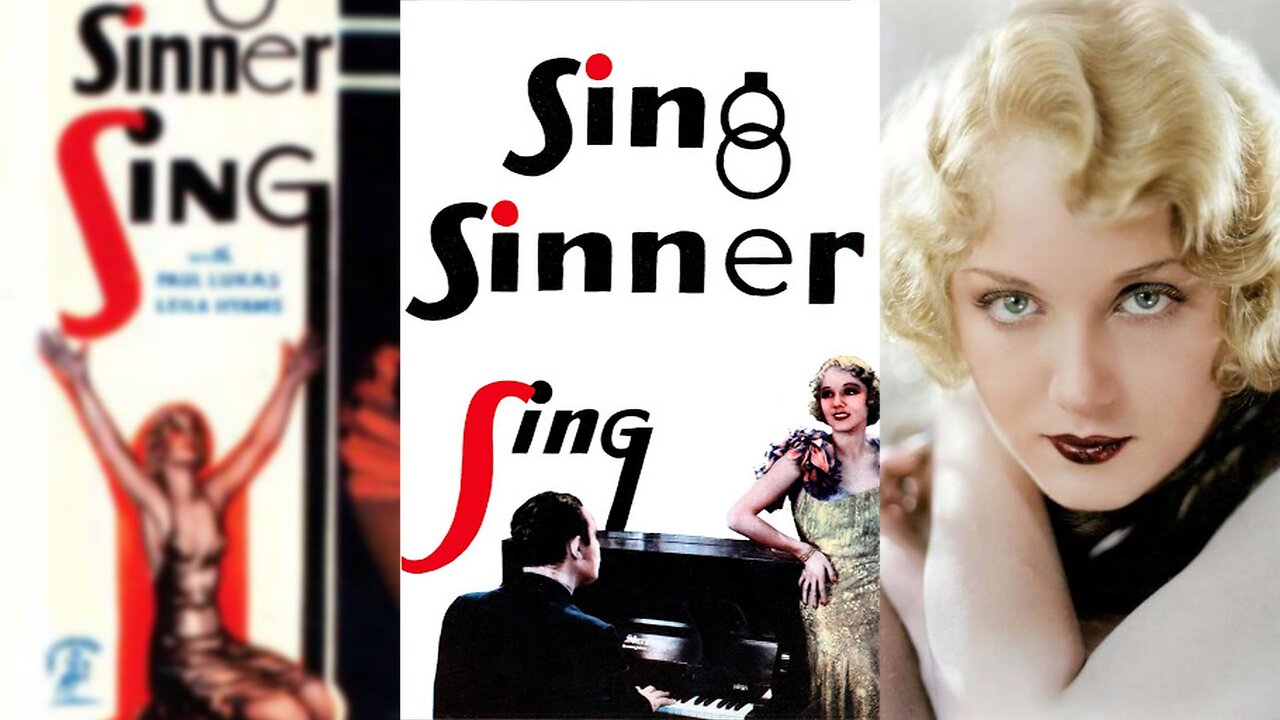 SING SINNER SING (1933) Paul Lukas, Leila Hyams & Don Dillaway | Drama, Romance | B&W