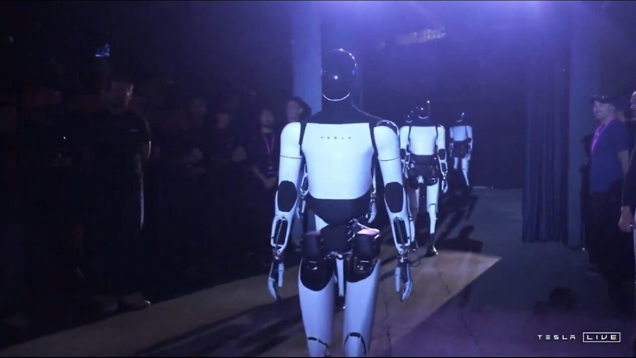 Tesla unveils its humanoid robot prototypes