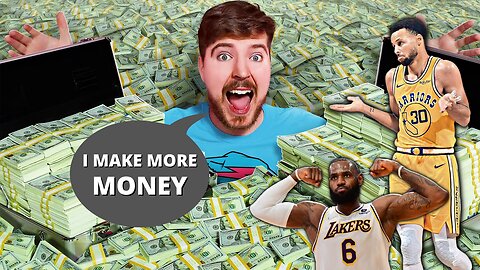 How MrBeast makes more money than NBA players