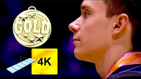 When Brody MALONE🇺🇸🥇Became World Champ🥇On High Bar-2022 Liverpool Worlds HB EF *MC* (NBC.4K)